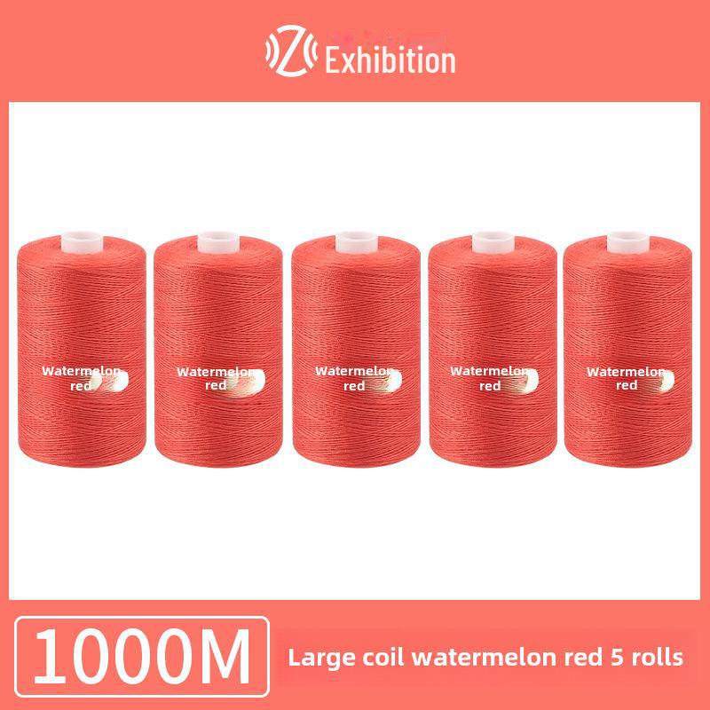 1000 ярдов ниток для бытового шитья: Полиэстер, цветная ручная работа, тонкая катушка