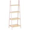 Bathroom Shelf - BERILO - Pink - 40 X 30 X 109.3 Cm - Contemporary Furniture - Multicoloured