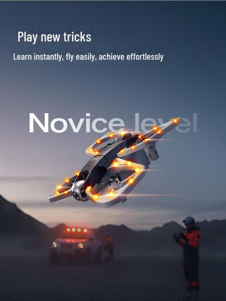 Crosser S3 8K Mini FPV Quadcopter with Seven-Color Lights for Advanced Aerial Photography