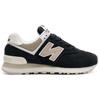 New Balance 574 Черные кроссовки из кости слона женские WL574DK2