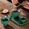 1 Set Tea Set Ceramic Tea Set Chinese Kung Ceramic Teapot Portable Handmade Teapot 4 Creative Tea Cup Tea Set For Office Living Room Tea Set For Gift