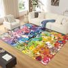 Pokemon Pikachu Cartoon Carpet Rug for Living Room Bedroom Home Sofa Decoration,kids Non-slip Floor Mat Christmas Gift