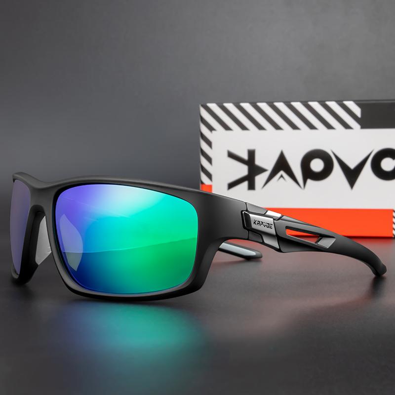 Велосипедные солнцезащитные очки Kapvoe для мужчин Защита UV400 Очки для вождения Наружные виды спорта Рыбалка Пеший туризм Классические солнцезащитные очки