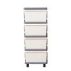 SPACEXPERT Multi-layer Rolling Drawer Storage Cabinet