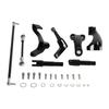 Motorcycle Forward Control Foot Pegs Foot Rests Lever for Harley Sportster XL883 XL1200 Iron 883 XL883N Models