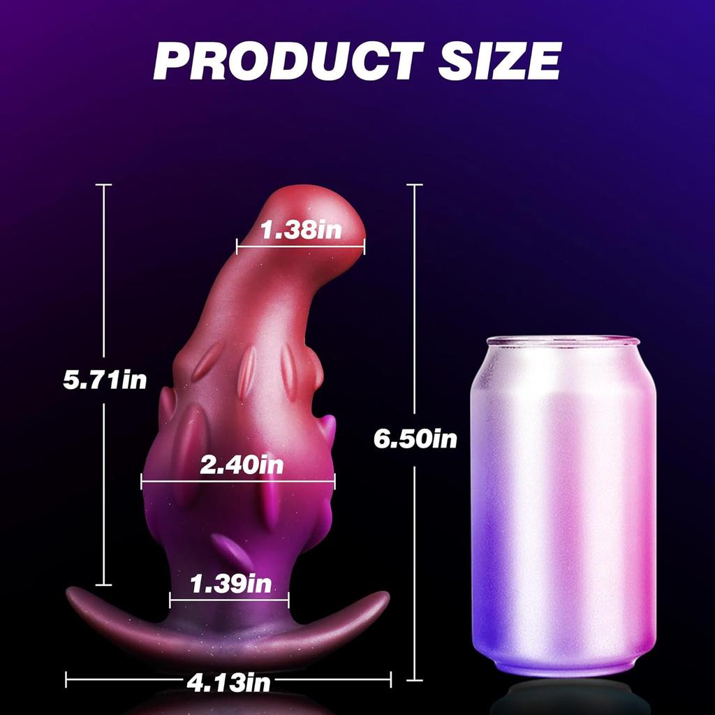 Large Butt Plug Anal Sex Toys, Huge Buttplug Prostate Plug Big Silicone Butt Plug Trainer, Large Anal Plug Wearable Soft Long Anal Dilator