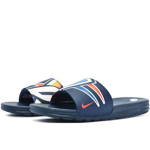 Nike BENASSI SOLARSOFT NBA 'College Navy' Men's 917551-405