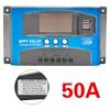 12 В/24 В MPPT контроллер солнечного заряда Dual USB LCD Dis 30/40/50/60/100A автоматический регулятор зарядного устройства панели солнечных батарей с Loadplay