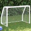 Children's Football Goals 2 Pcs with White Metal Ball