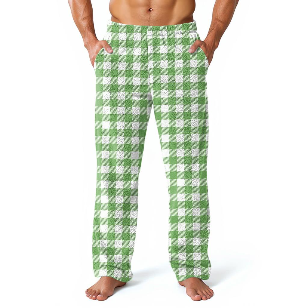 Мужские домашние брюки с принтом по всей поверхности, пижамные брюки для сна, длинные брюки, пижамные брюки