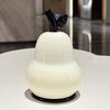 Pear Shaped Toothpick Holder, Large Capacity Covered Toothpick Storage Box, Kitchen Toothpick Dispenser Container with Dust-Proof Lid