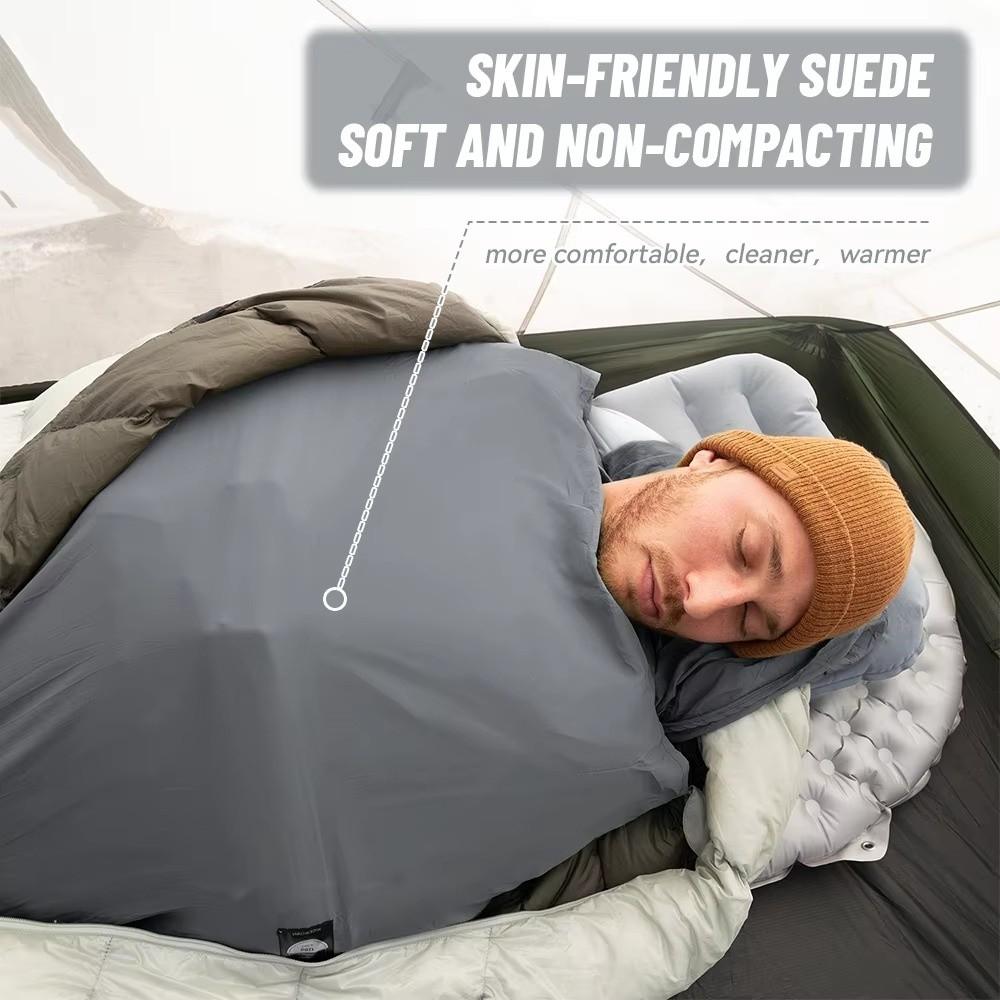 Ultralight Sleeping Bags Warm Camping Sheet Outdoor Sleeping Bag Liner  Travel Hiking Camping