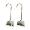 Heavy-Duty Metal Dustpan with Long Handle