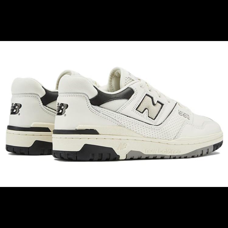 New Balance 550 Кремовый Черный Мужские BB550LWT