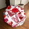1pc Love Heart Print Automatic Folding Umbrella, Heavy-Duty 8-Rib Construction, Perfect for Everyday Yy251114177