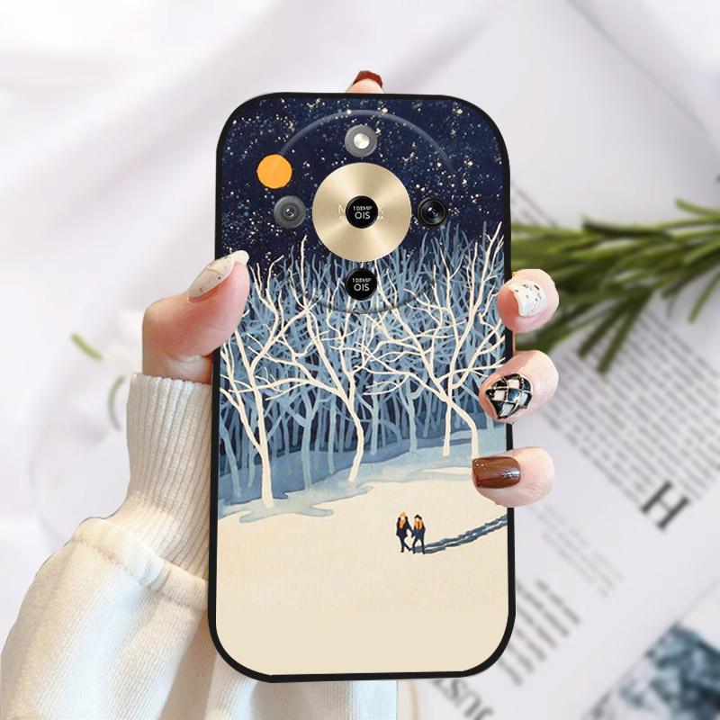 Чехол для Honor X9D Мягкий ТПУ Силиконовый Чехол для Телефона Для Honor Magic8 Lite X70 HonorX70 HonorX9d Задняя Крышка Coque Противоударный Fundas