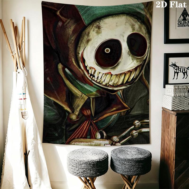 poppy playtime Wall Tapestry Aesthetic Wall Hanging Printed Fabric Blanket Decorative Tapestries for Bedroom Living Room Home Decor