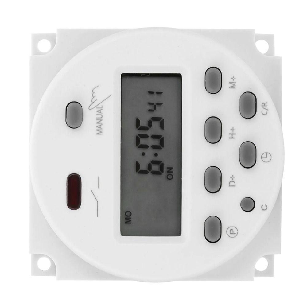 Built-in Rechargeable Battery LCD Digital Programmable Timer  Solar Lights