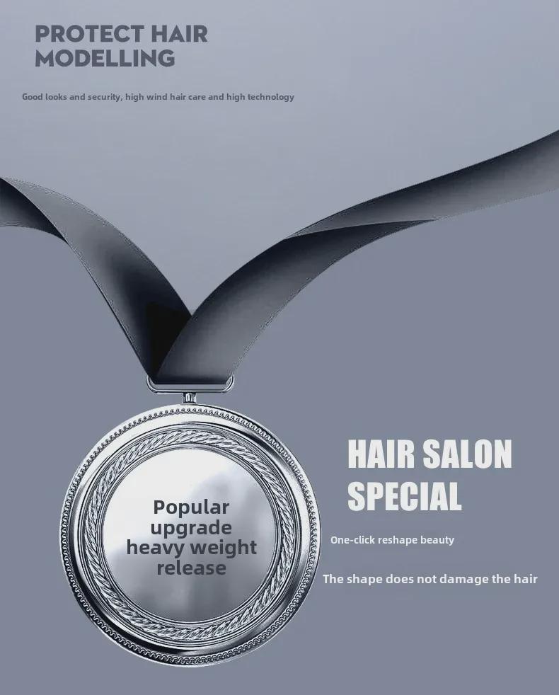 Высокоскоростной фен с синим светом и технологией отрицательных ионов - Без повреждений и мощный для домашнего и гостиничного использования