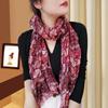 Trendy Gradient Cotton-Linen-Silk Scarf/Shawl for Women - Sun Protection & Dual-Use for All Seasons