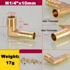 Brass 1/8" 3/8" 1/4" 3/4" BSP 90 Degree Male Elbow Barbed Hose Tail Pipe Air Gas Fitting Pagoda Connector 6/8/10/12/14/19mm