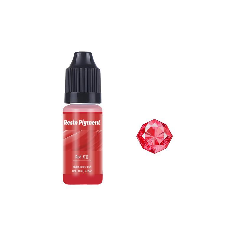 10ml Epoxy Resin Pigment Liquid Colorant Dye DIY UV Epoxy Resin Mold Jewelry Making Accessories Dye Pigment