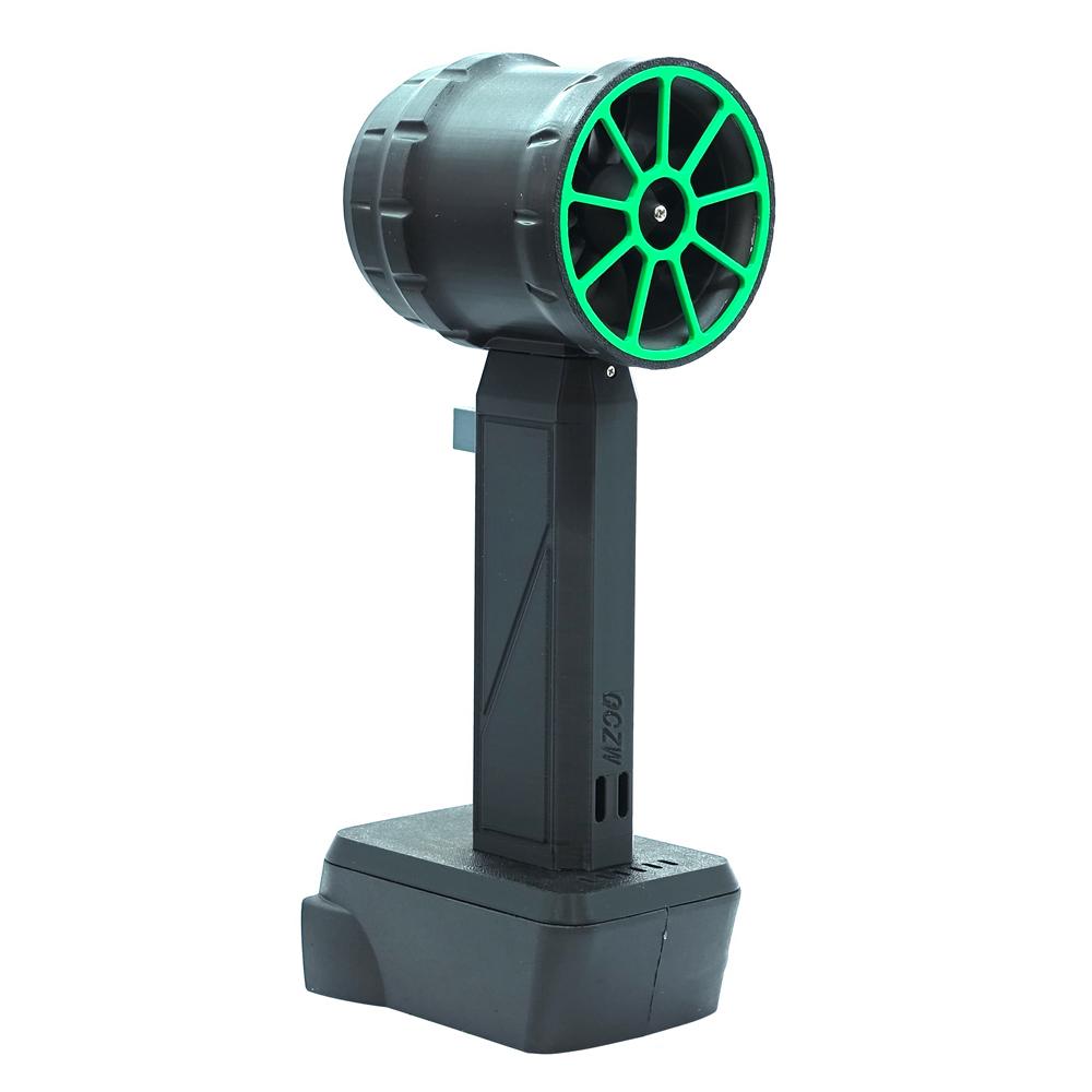 Ручной канальный турбовентилятор, 50 мм, бесщеточный двигатель, струйный вентилятор, 800-1000 г, тяга, автомойка, высокая мощность, пыль