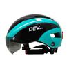 Bike Helmet with Light Goggles Cycling Bike Helmet Mountain Bike Helmet with Goggles