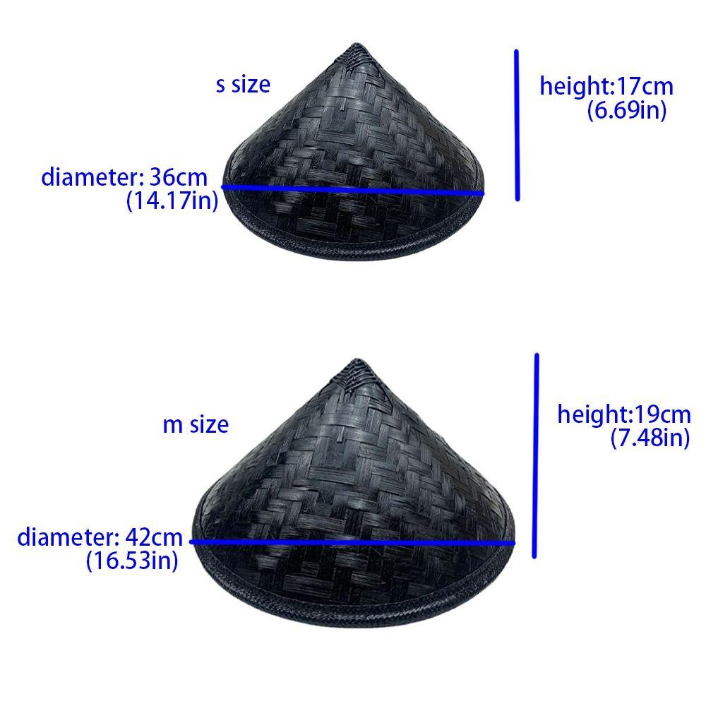 Fu Hats Женские Солнечные Шляпы Шляпы из Бамбука и Ротанга Туризм Дождевые Кепки Мужские Шляпы Рыбака Плетеные Соломенные Шляпы
