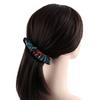Fabric Crinkled Banana Clip Korean Style Hair Wear New Vertical Clip  Daily