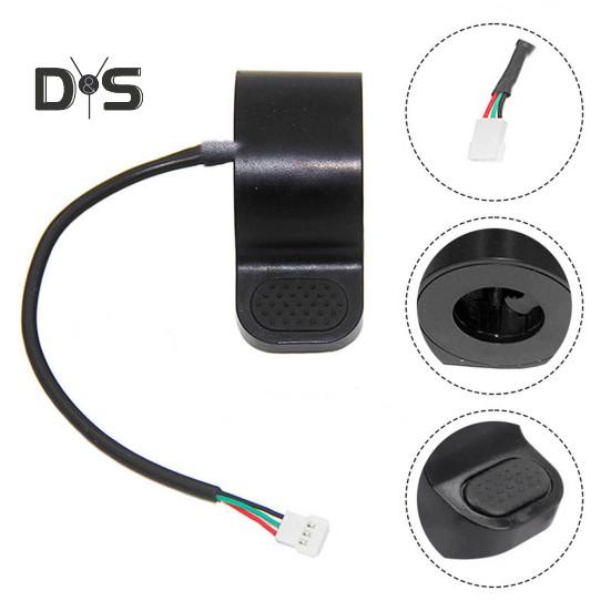 Ebike Thumb Throttle Electric Scooter Finger Thumb Speed Throttle Replacement Accessories for Gotrax GXL V2 And for M365
