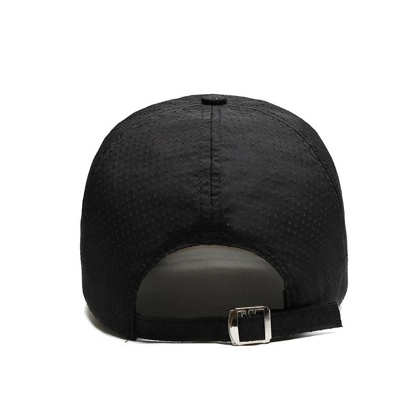 Hollow Mesh Baseball Cap For Men Summer Quick-Drying Breathable Sun Visors UV Protection Beach Hat Outdoor Sport Tennis Golf Cap Hip Hop Hats
