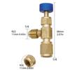 R410a R22 Safety Valve Adapter Non-freezing hand Liquid Adapter Air Conditioning Valve  Universal