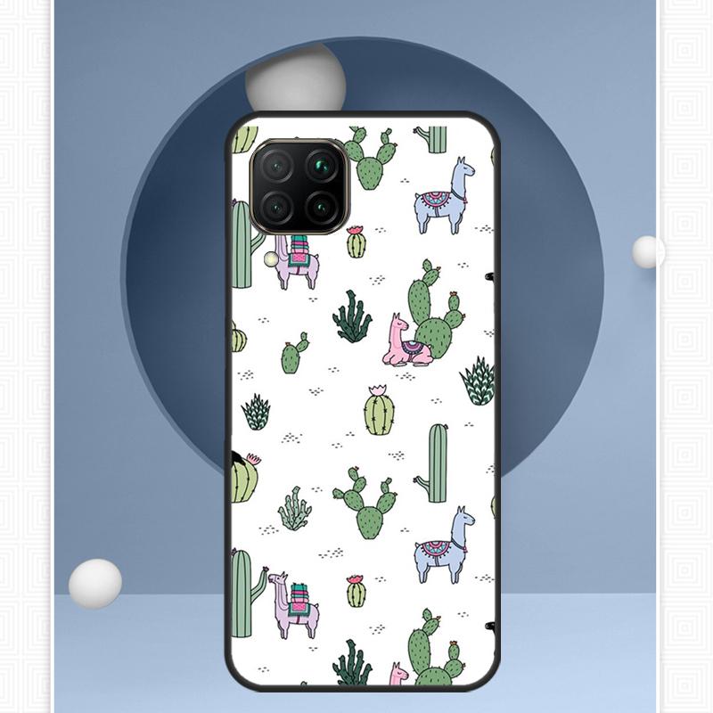 Чехол Lama Llama Alpacas для Huawei Nova Y72 Y90 Y61 Y91 Y60 Y70 12s 12i 11i 8i 9 10 SE P20 P40 Lite P60 P30 Pro