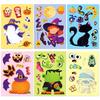 Big Sale/Set of Halloween Puzzle Stickers Cute Little Ghost Stickers Face Stickers Halloween Puzzle