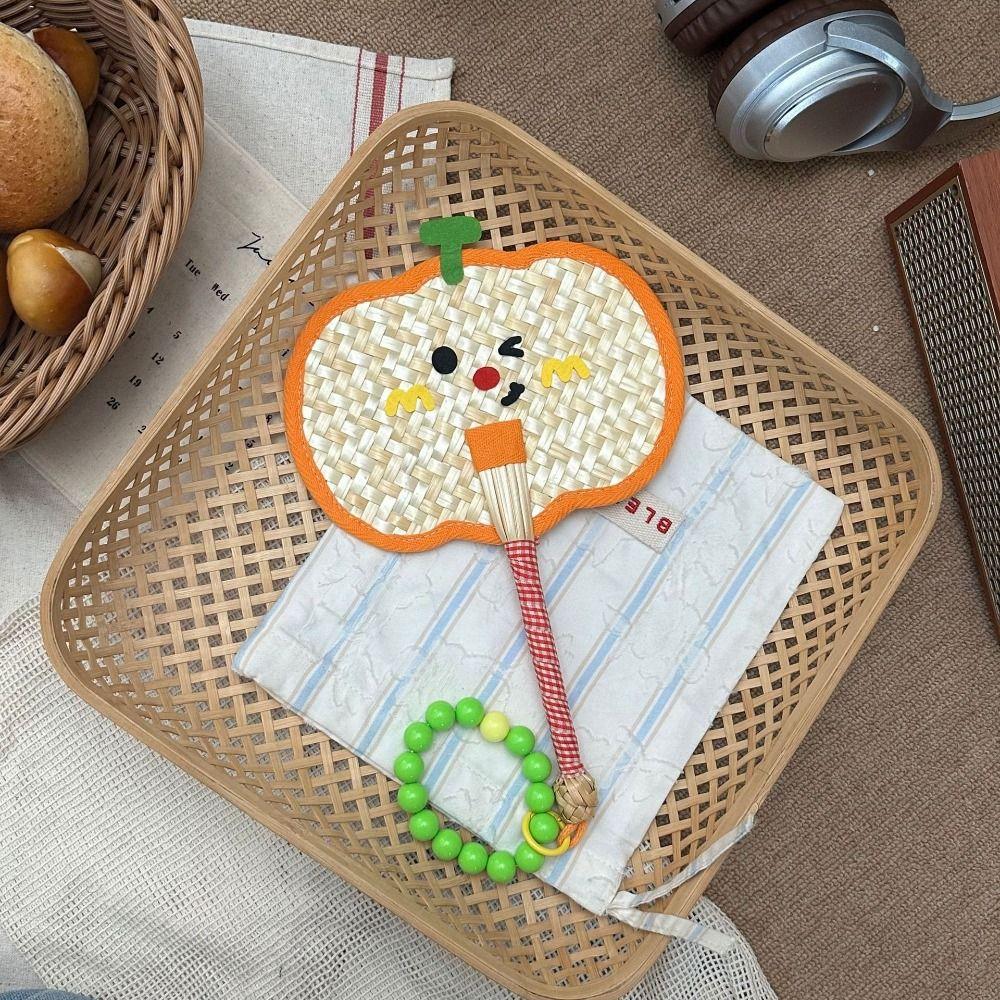 Hand-cranked Pu Fan Bamboo Craft Fan New Handheld Fan Home Decor