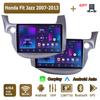 Android Carplay автомобильное радио для Honda Fit Jazz 2007-2013 мультимедийный проигрыватель головное устройство стерео GPS навигация BT WIFI 4+64 ГБ