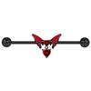 Red Bat Navel Lip Nipple Belly Piercing Jewelry Ear Studs Nose Rings Belly Button Rings