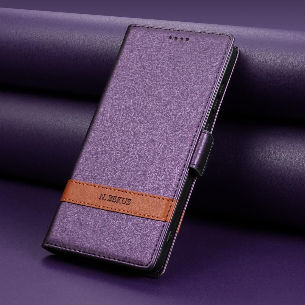 Leather Case for Samsung Galaxy S26 Ultra S25 S24 S23 S22 S21 Plus A18 A17 A07 A57 A37 A56 A36 Wallet Card Slot RFID Phone Case