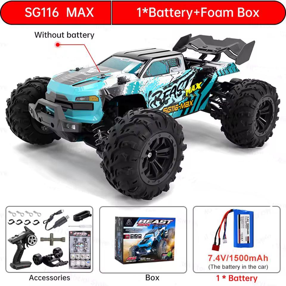 SG116MAX 80 км/ч Высокоскоростная RC Машинка Бесколлекторная 4WD Внедорожник Дрифт Машина на Радиоуправлении 1:16 Профессиональных Гоночных Машин SG116PRO 40 км/ч