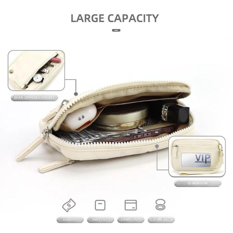 Durable Wristband Phone Bag Waterproof Design with Multi-pocket Features for Outdoor Enthusiasts