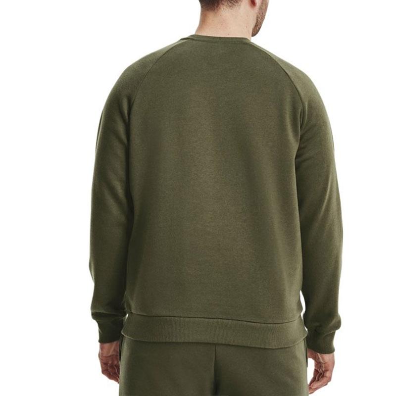 Under Armour Rival Fleece Crew Top 'Olive Green' Men's 1379755-390