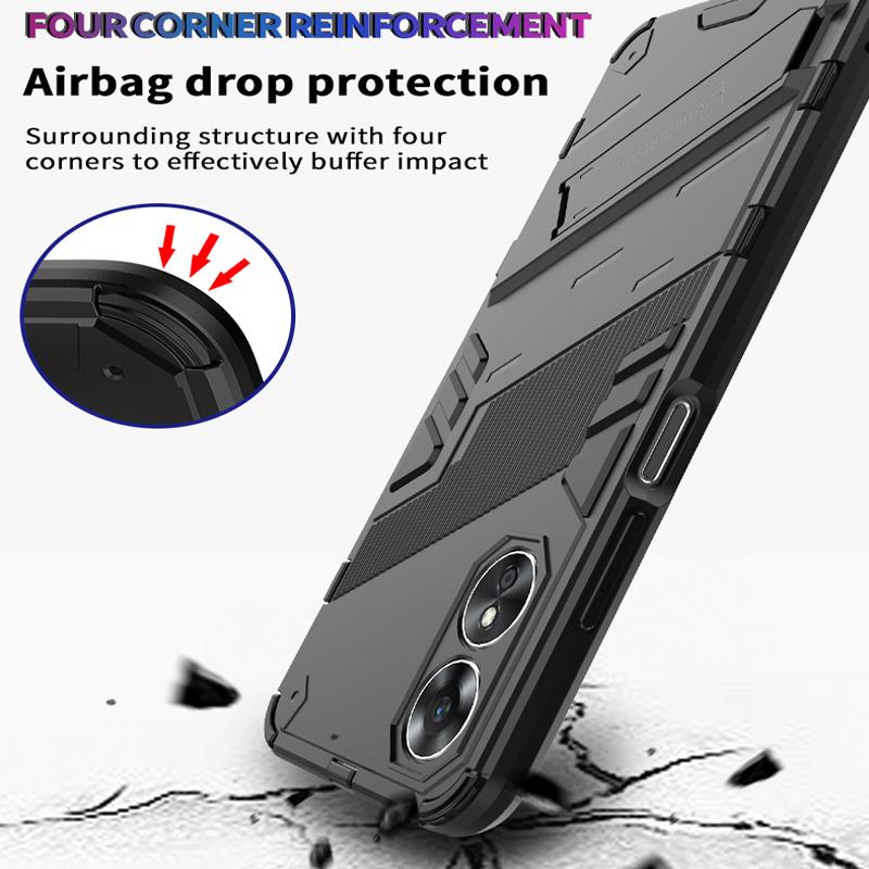 Shockproof Case For OPPO A17 A17K A57 A57S A57E A77 A77S 4G 2022 Armor Back Coque for Realme GT Neo 2 3 5 2T 3T Phone Cover