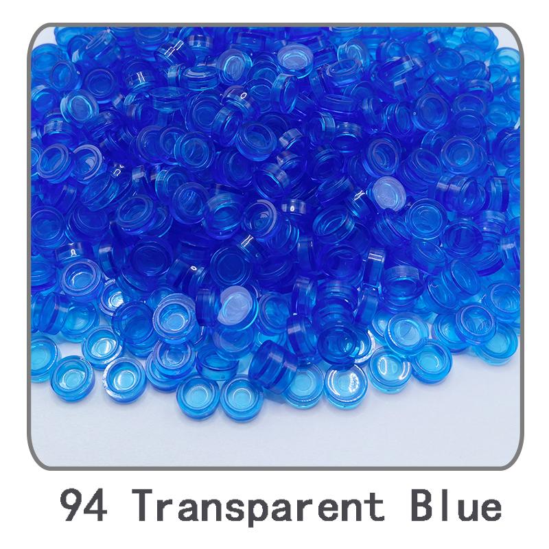 1000PCS 98138 Round Tile 1x1 Flat Circle Pixel Art Stuff Painting Construction Block Mosaic Drawing ideal for Artist Professional Player