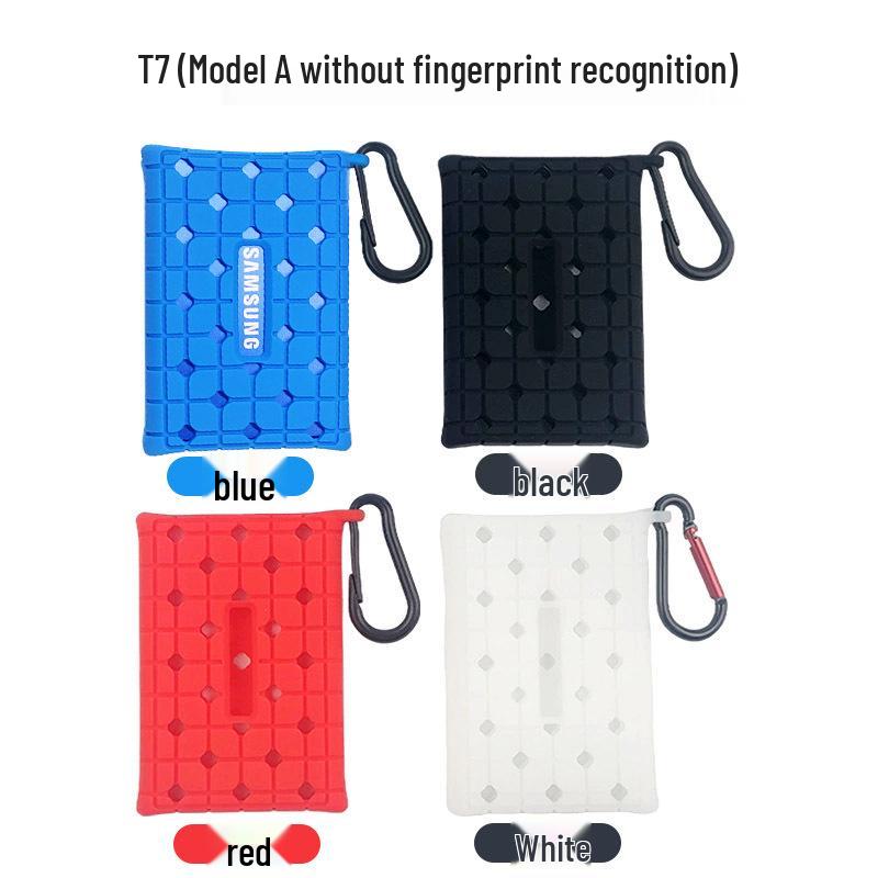 Силиконовый защитный чехол для портативного SSD Samsung T7 Touch & T9