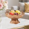 Фруктовница на ножке с дренажным поддоном, держатель для хранения закусок для гостиной