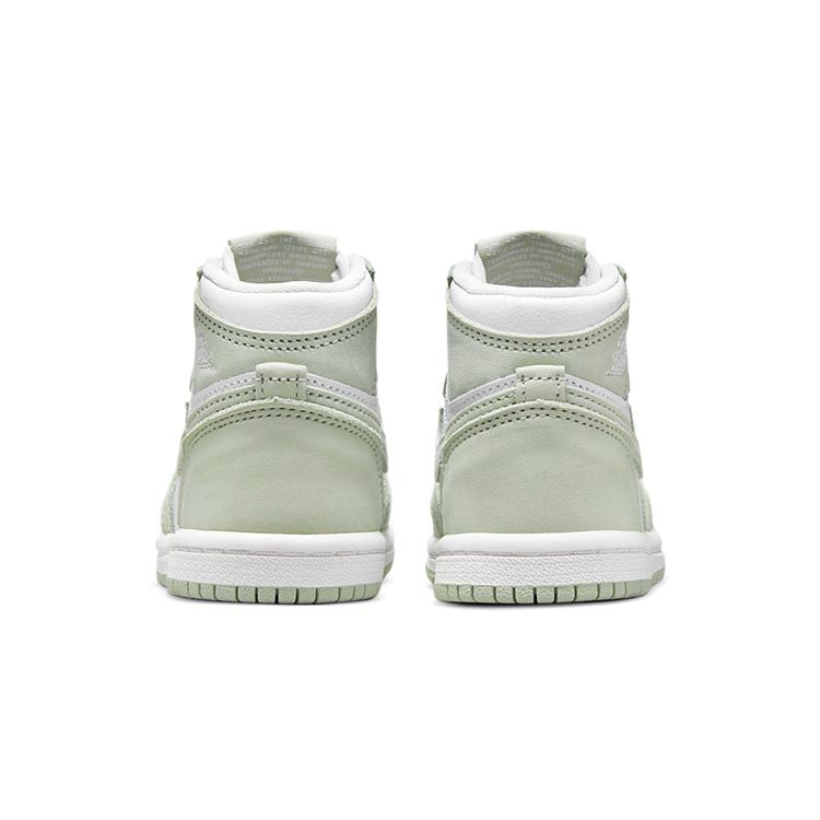 Детские кроссовки Air Jordan 1 Retro High OG TD Seafoam Green Healing-Orange White CU0450-002