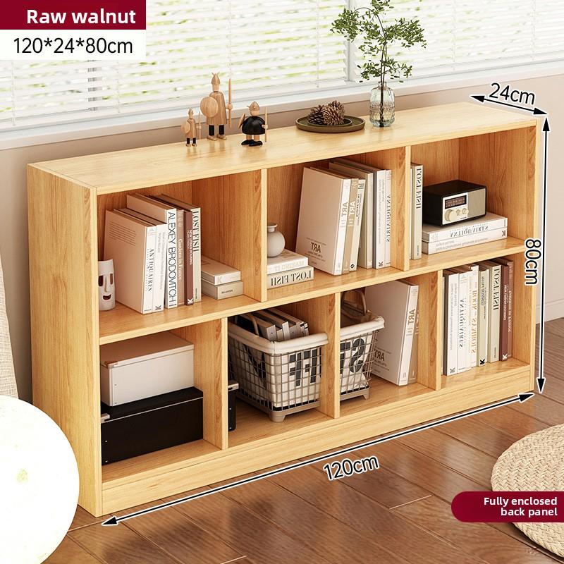 Bookshelf Bookcase Floor Shelf Home Living Room Study Combination Locker Bedroom Low Cabinet