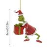 How The Grinch Stole Christmas Car Ornament With Acrylic Material For Holiday Decor