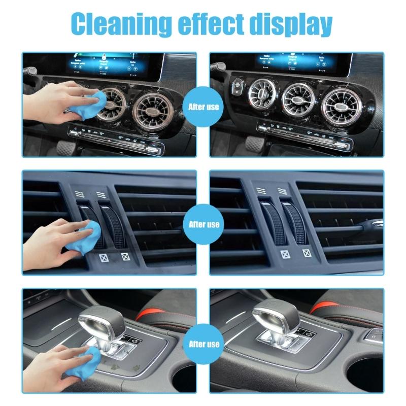High Performances Car Cleaning Putty Detailing Mud Suitable for Interior Dust and Grime Removal Soft Non Toxic Materials